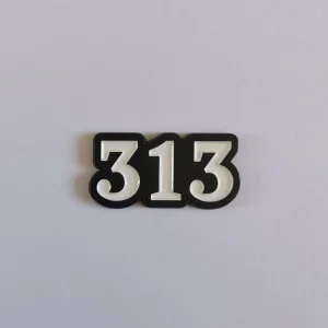 313 Metal Sticker